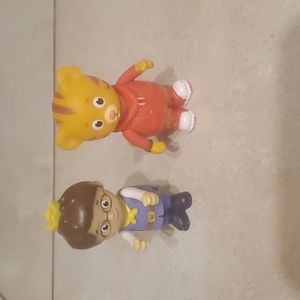 PBS Neighborhood Figures Daniel Tiger and Prince Wednesday